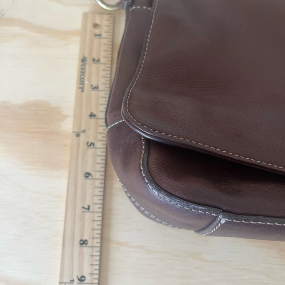 LEATHER CROSSBODY BAG - Picture 10 of 10
